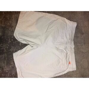 Nike Golf Dri-FIT Standard Fit Shorts Mens 34 Light Bone Off White Performance